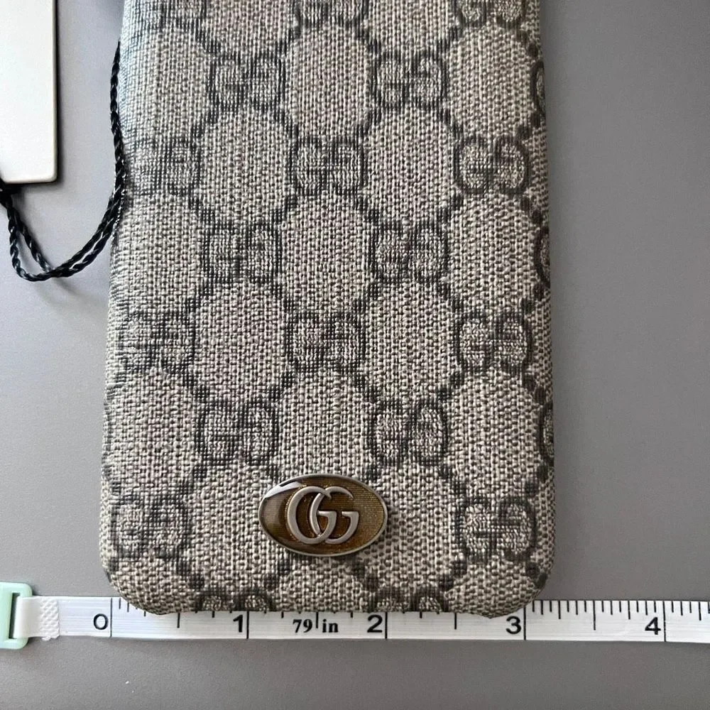 GUCCI GG Supreme Monogram Ophidia iPhone X/ XS Case NWT